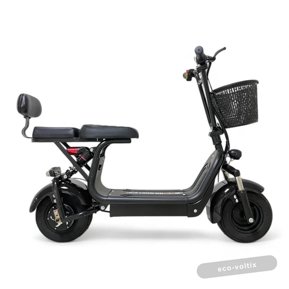 Электроскутер CityCoco WOLONG C1 PRO 48V 11Ah 800W Красный