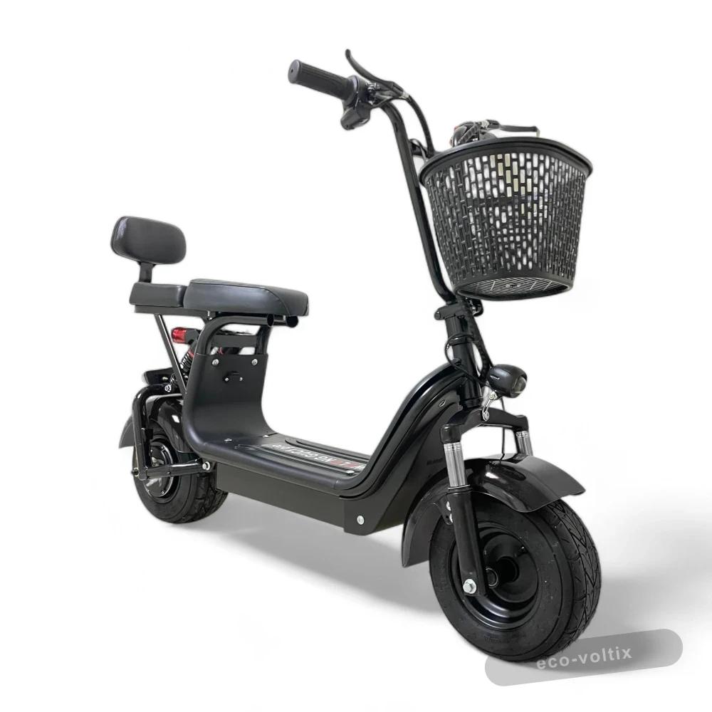 Электроскутер CityCoco WOLONG C1 PRO 48V 11Ah 800W Красный