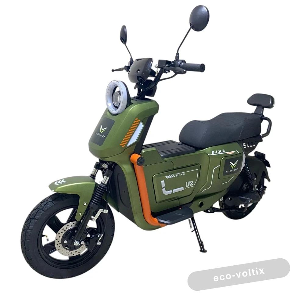 Электроскутер YASMAND U2 Pro LiFePO4 Зелёный