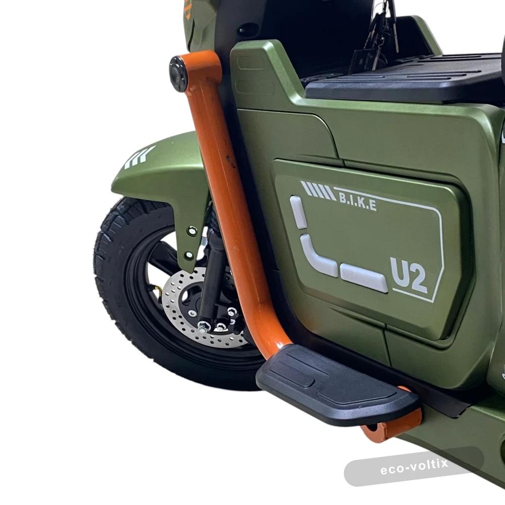 Электроскутер YASMAND U2 Pro LiFePO4 Зелёный