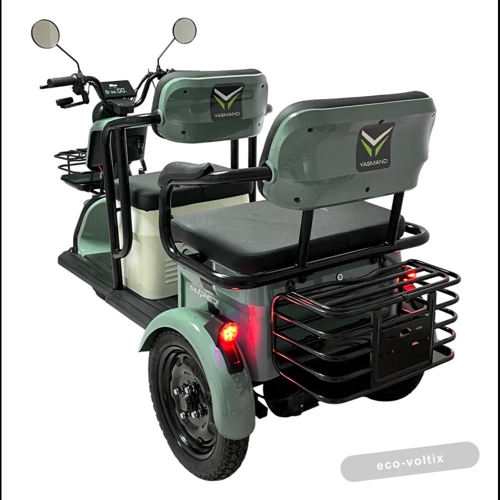Электротрицикл Yasmand R12 Li-ion Зеленый
