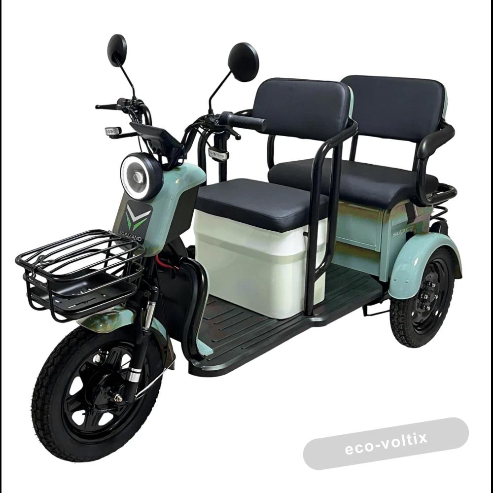 Электротрицикл Yasmand R12 Li-ion Зеленый