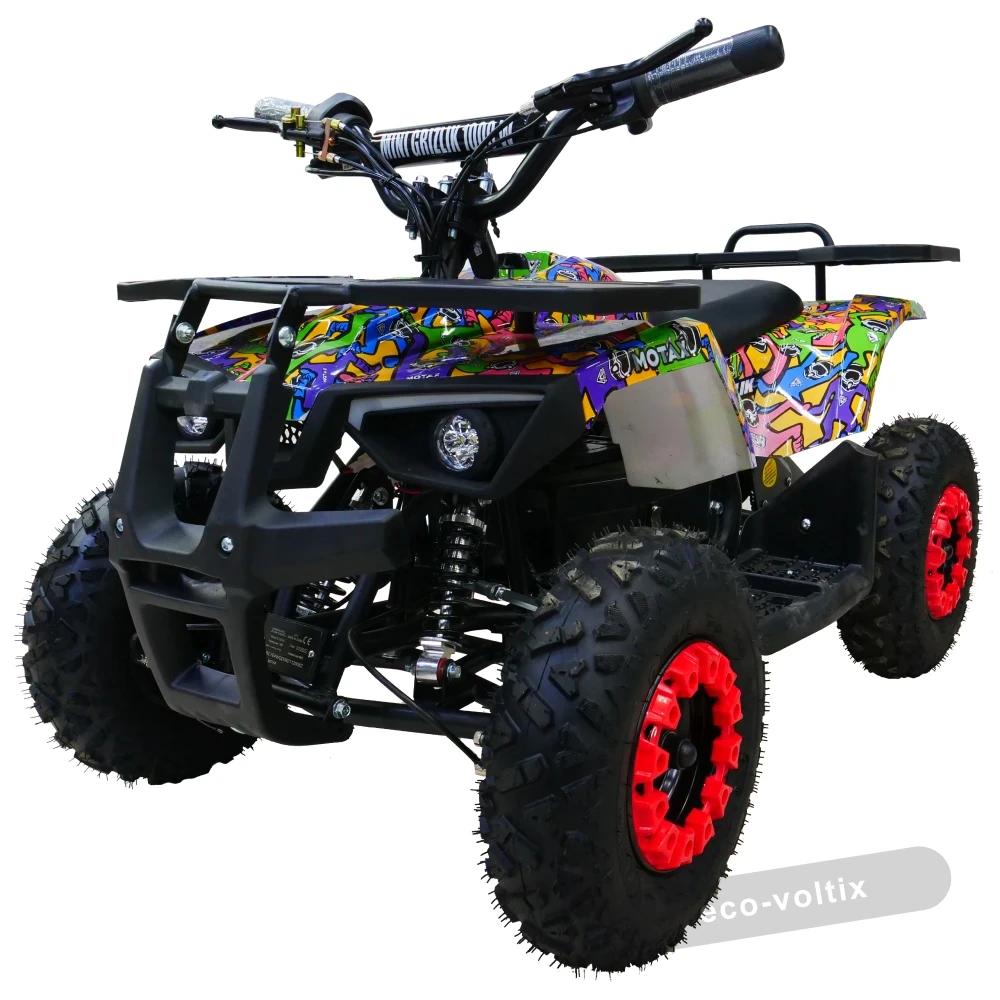 Электроквадроцикл MOTAX Mini Grizlik X-16 E1000 (Бомбер)